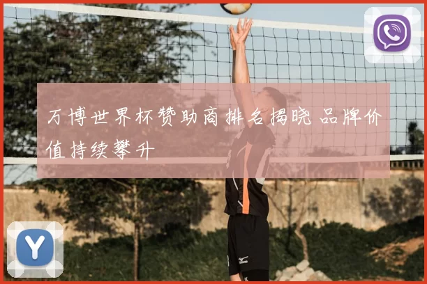 万博世界杯赞助商排名揭晓 品牌价值持续攀升